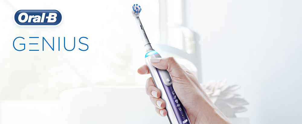 Buy Oral B Genius Series 9000 Orchard Purple Power Electric Toothbrush ...